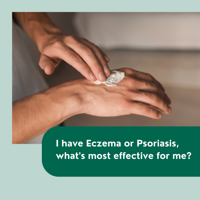 I have Eczema or Psoriasis, what's most effective for me?